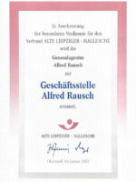 Urkunde 2003 Urkunde 2003