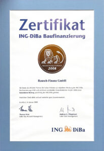 Urkunde 2008