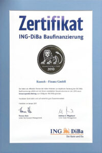 Urkunde 2010