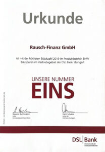 Urkunde 2019